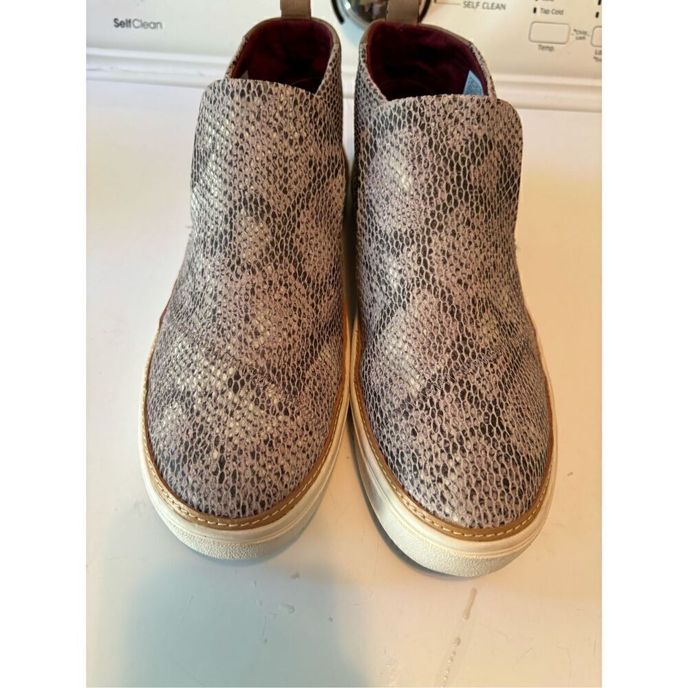 Bob’s Snakeprint Ankle Boots